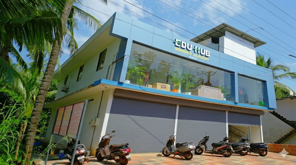 Eduhub Women's Academy modern campus facade